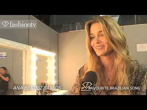 Ana Beatriz Barros - Brazilian Models + Songs - FFW Fashion Rio Summer 2012 | FashionTV - FTV.com