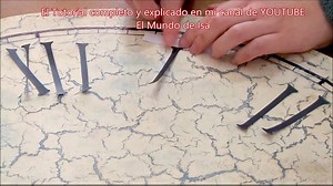 168K views · 3.9K reactions | Hacer un reloj de pared efecto antiguo con cartón Dale Like a El Mundo de Isa para ver más videos como este | El Mundo de Isa | Facebook