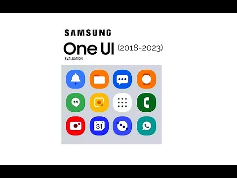 One UI Introductions evolution 2018-2023 (4K)