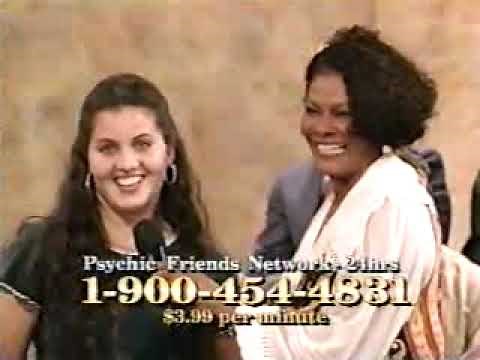 1996 Psychic Friends Network Infomercial Clip with Dionne Warwick and Linda Georgian