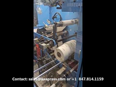 Lemu GTU-440 17" 4-Spindle Glue-less Automatic Turret Rewinder [USED FOR SALE] - Listing # 20687