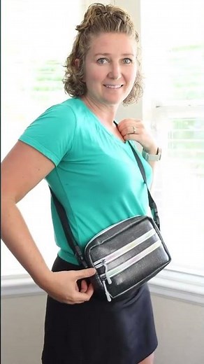 Cross body bag sewing pattern