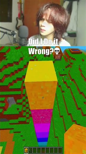 Did I Do It Wrong? 💀 #minecraft