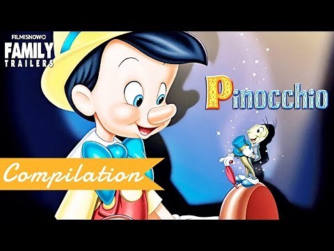 PINOCCHIO | Clip and Trailer Compilation for Disney Classic Family Movie
