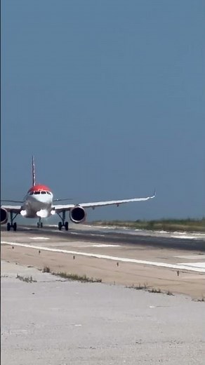 EASYJET Airbus A320neo INSANE Takeoff from Skiathos! ✈️🇬🇷 #flightreview #aviation #easyjet #airbus