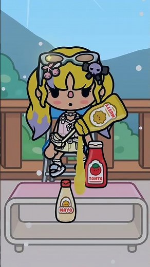 Toca Boca hair color glitch or secrets