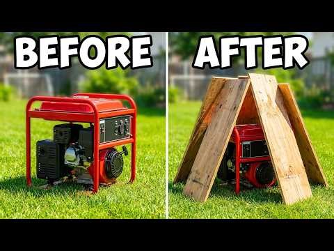 How to Make Your Generator 4x Quieter in 10 Seconds