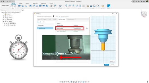 The tool library - Cutting data - feeds and speeds | Autodesk