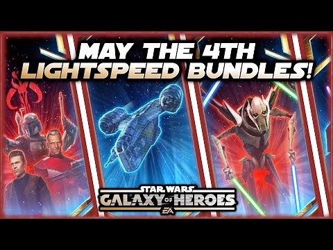 May the 4th Lightspeed Bundles Announced for Star Wars Galaxy of Heroes!