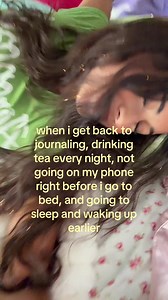 When I Get Back to Journaling: Night Routine to Sleep Earlier