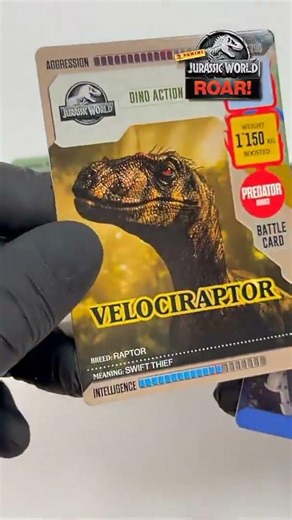 Jurassic World ROAR ! PANINI TCG Pack # 86 🦖| New Dino in the Collection