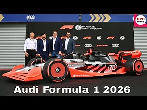 Audi Announces Formula 1 Entry From 2026