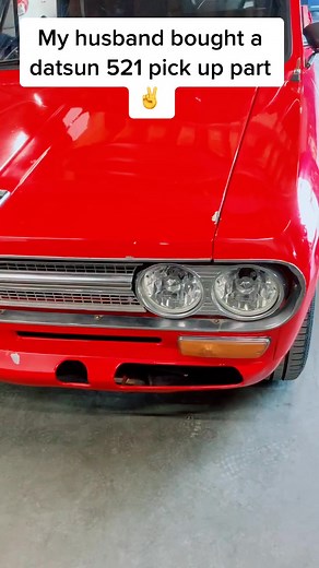 #datsun My Husband and his toys part 2✌️ #Carlover #carlovers #datsun620 #fyp #littlethings #jdmlife #slammed