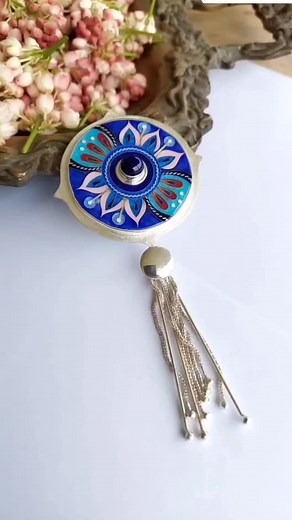 3 comments | Cloisonne enamel pendant brooch 勺 . . . #cloisonnejewelry #cloisonne #minankari #artisanjewelry | Elsanijewelry | Facebook