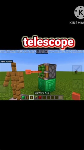 telescope#viralsort #minecraft #gaming #launcher #minecraftpe