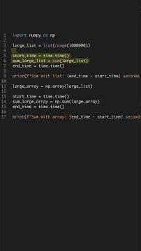 Optimize Python in Seconds - Faster Code #shorts