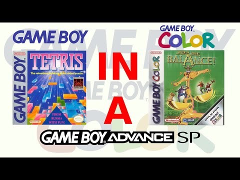 GameBoy & Color Games In A GameBoy Advance SP. How Do They Look?
