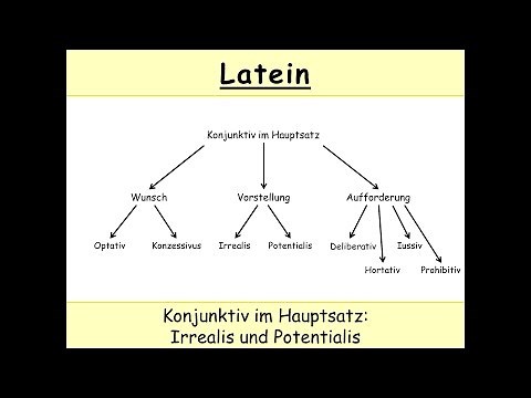 Irrealis und Potentialis (Latein) – Konjunktiv im Hauptsatz