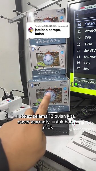 Warranty 12 Bulan untuk Decoder MyTV