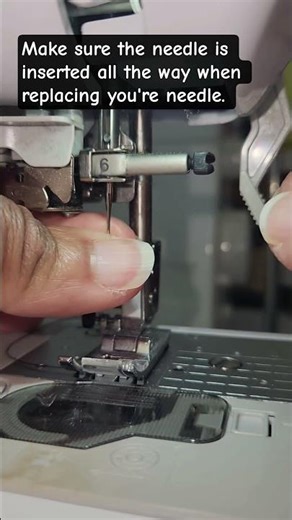 Parts of a sewing machine needle #sewingmachinetips #sewingmachine #printedbonnet #sewing