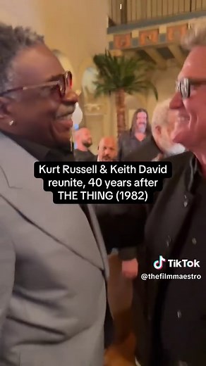 Kurt Russell & Keith David Reunite at Walk of Fame