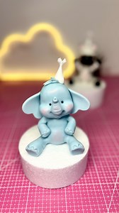 Mini video cu elefantelul petrecareț 🫶🥰 #tutorial #elefant #pastadezahar #cakedesign #tort | Addicted to handmade