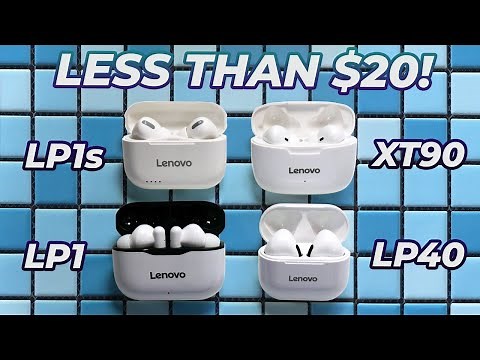 Ultimate UNDER $20 Lenovo TWS Earbuds Comparison - Which one should you buy?