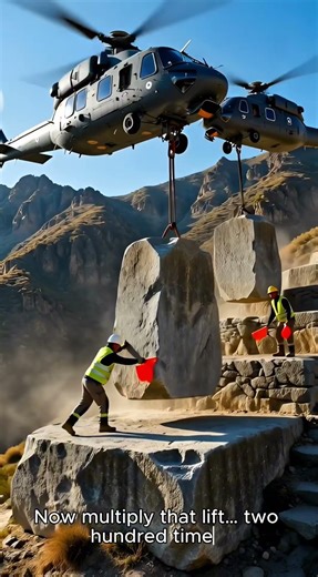 If 400 Precision Machines Rebuilt Machu Picchu Today