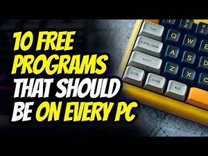 10 FREE Programs That Should Be on Every PC - 2024 🚀