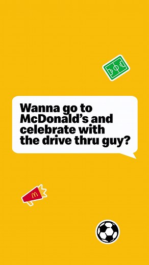 Celebrate at McDonald's with the Drive-Thru Guy | FIFA World Cup 2014