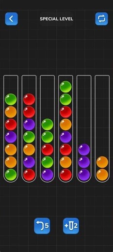 Ball sort puzzle 🔴 #games #shorts #viral