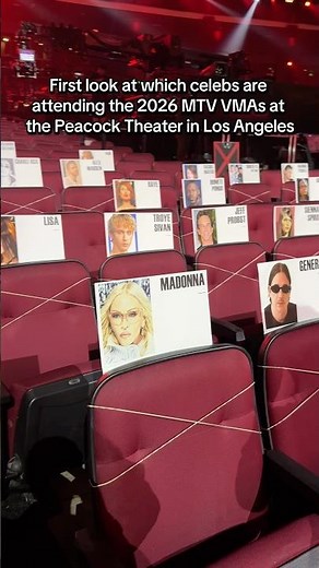 First look at which celebs are attending the 2026 VMAs at the Peacock Theater in LA