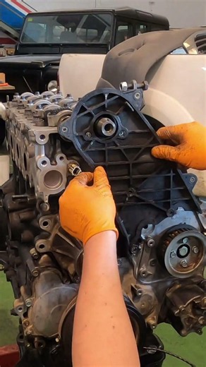 Unleash the Beast: Epic Car Engine Rebuild Time-Lapse! #shorts