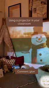 2K views · 64 reactions | Using a projector in your classroom or early childhood setting ⭐️ Comment the word ‘glow’ for pocket size training Bringing awe and wonder into early years #earlyyears #earlychildhoodeducation #playbasedlearning #childcare #eyfs #childcareprovider #christmas #classroomidea #classroompinspirations #classroomideas | The Curiosity Approach | Facebook