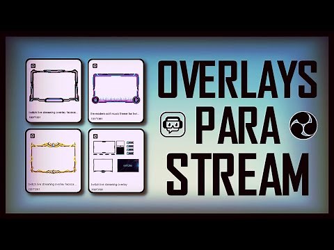 OVERLAYS PARA STREAM GRATIS STREAMLABS OBS E OBS (FACECAM, PAINÉIS, ALERTAS, CENAS DIVERSAS)