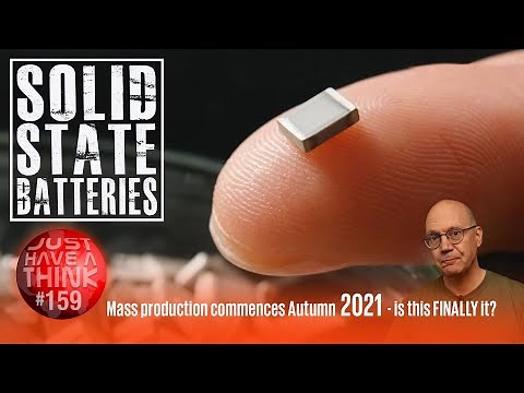 Solid State Batteries - Autumn 2021 mass production in Japan. Is it FINALLY happening?
