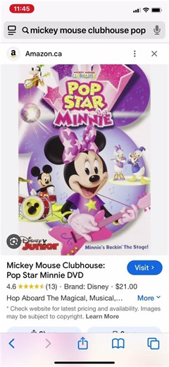 Happy 10th DVD Anniversary Of Mickey Mouse Clubhouse Pop Star Minnie