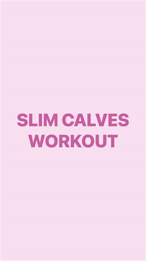 3-Minute Slim Calves Workout for Fast Results
