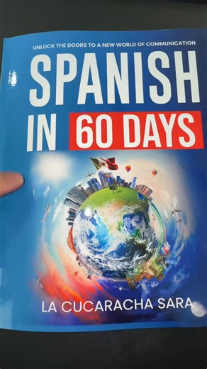 Most people don’t fail at Spanish because they’re “bad at languages.” ❌ They fail because the resources they try are confusing, random, or overwhelming. This book fixes all of that. Learn Spanish in 60 Days gives you a clear, step-by-step path designed for real beginners. ✅ No complicated grammar. ✅ No pointless vocab. ✅ No pressure. Just simple 10-minute lessons that help you speak naturally — whether you’re traveling, meeting someone new, or practicing at home. Thousands of learners are finall