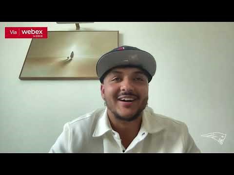 182nd Overall Pick Andres Borregales Addresses the Media | 2025 Patriots Draft