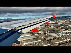 [4K] Full Flight | EasyJet | Airbus A319-111 | Geneva (GVA) - Barcelona (BCN) | U27106 | OE-LKF