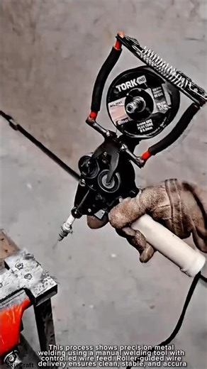 Precision Metal Welding Work Tool Using Manual Controlled Welding Tool #worktool
