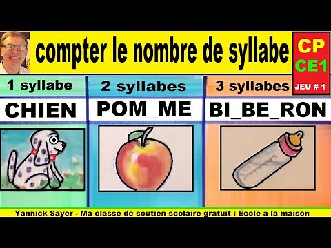 Comment couper les mots et compter le nombre de syllabes # jeu 1