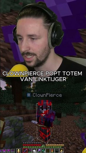 CLOWNPIERCE POPT TOTEM VAN LINKTIJGER #creatorsmp