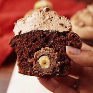 2.7M views · 18K reactions | Ferrero Rocher Stuffed Cupcakes prove...