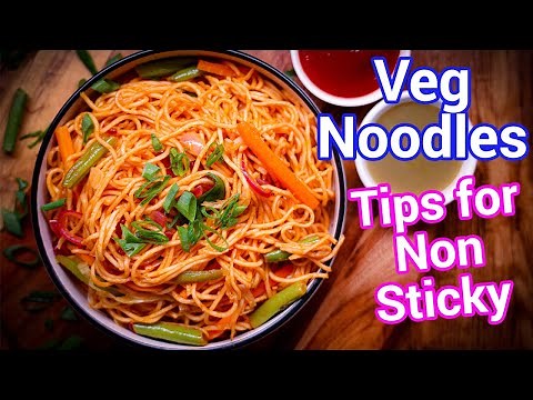 Non-Sticky Veg Noodles Every Time! | Vegetable Noodles - 5 Must-Know Cooking Hacks & Tips