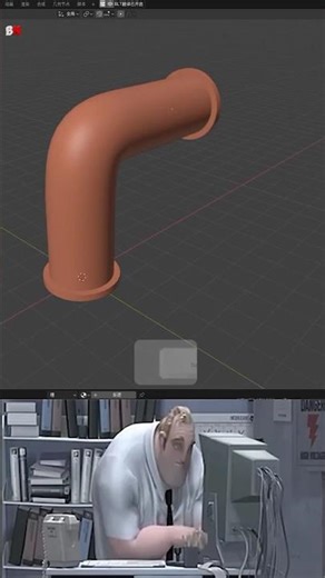 Blender Bridge Edge Loops Tutorial 🔥 Blender 3D #shorts