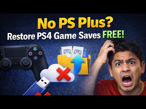 How to Restore Save Data on PS4 & Fix Lost Game Progress