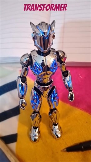 A PEN 🖋️🖊️ TRANSFORME IN A ROBOT 🤖#shortsfeed #feed #transformers #robot #trending