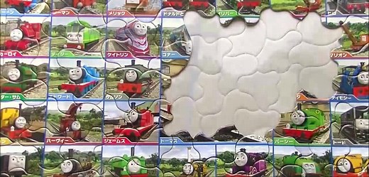 Q鸭玩具 托马斯拼图玩具